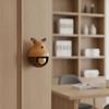 Door-Opening Reminder Solid Wood Wooden Door Bell with Brass Component
