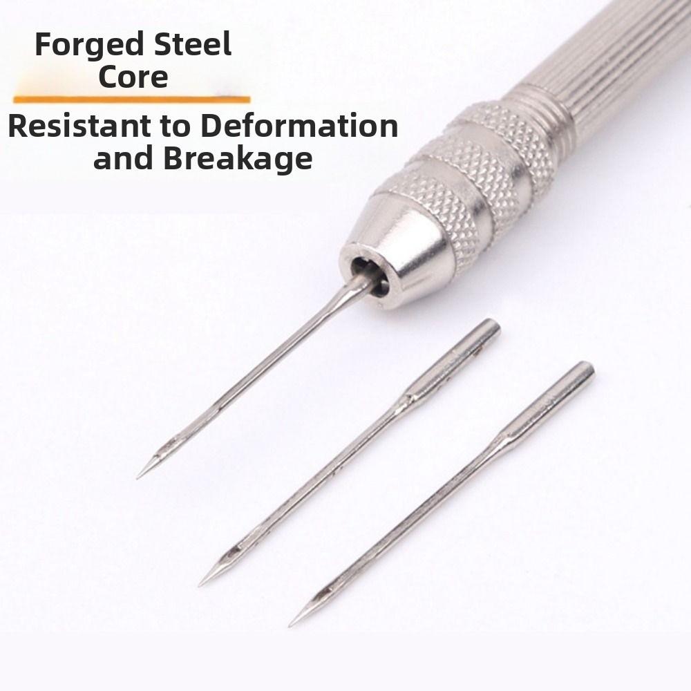 Multifunctional Leather Sewing Awl Set Handmade Leather Sewing Tools  for Shoes and Leather Repairs