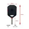 T700 Carbon Fiber Thermoformed Unibody Pickleball Paddle 16mm Thick Professional Tournament Sports Racket