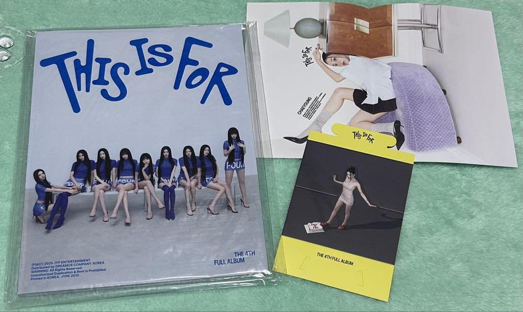 [USED] TWICE THIS IS FOR Album 3-Pack Set (Opened)