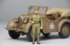 FineMolds Scale Military Series Imperial Japanese Army Type 95 Small Passenger Car Kurogane 9x4 Plastic Model Kit FM50 1/35