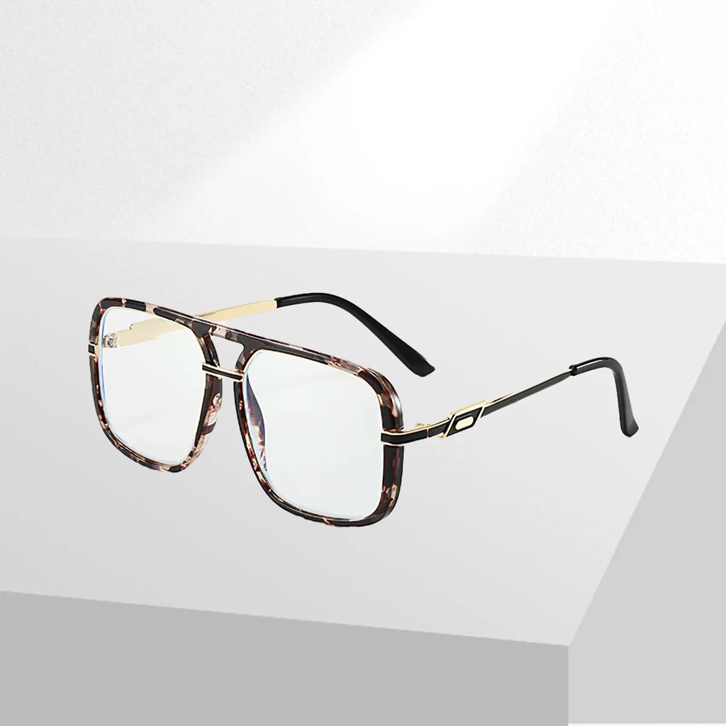 Trending Blue Light Blocking Gaming Glasses Matte Black Anti Ray Eyewear for Men Women Transparent Fashion