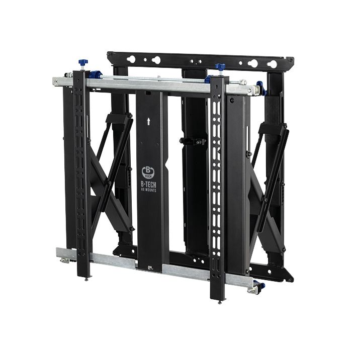 Support Mural Vidéo - B-TECH PRO - Capacité 50Kg - Design Mince - Métal - Fixe