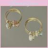Modern Heart Shaped Stainless Steel Bracelet With Gold Plating For Women Fashion Accessories