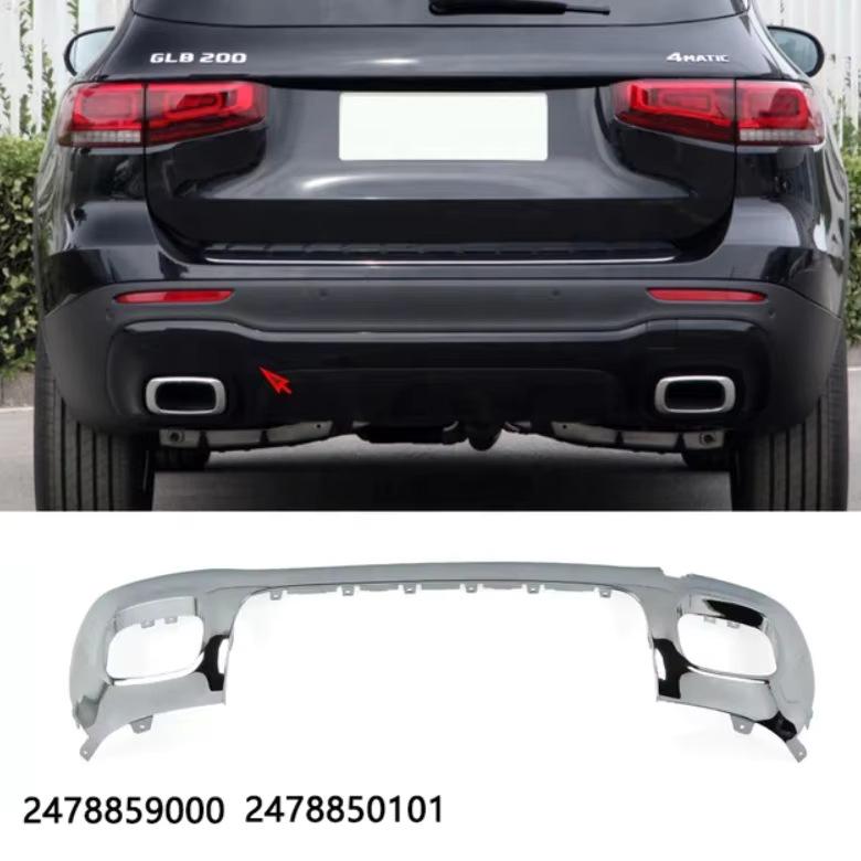 Rear Bumper Trim for Mercedes-Benz GLB-Class W247/X247 2020-2023, Part 2478850101