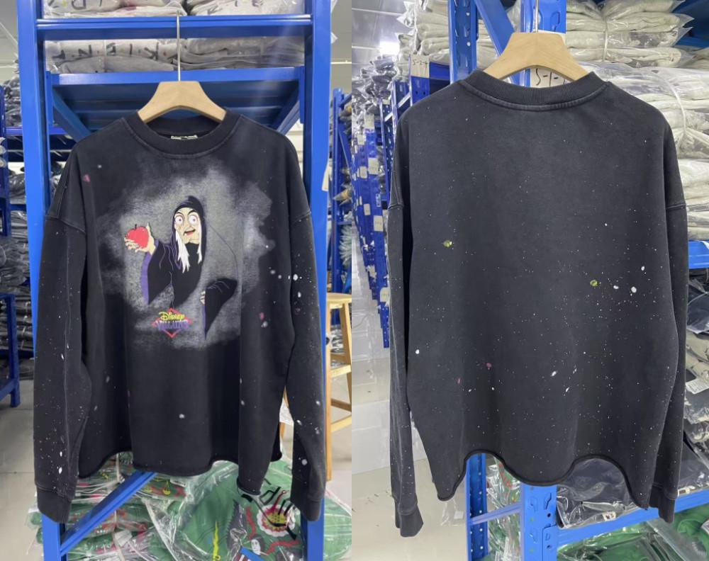 ERD West Coast Vintage Sanskrit Zipper Hoodie