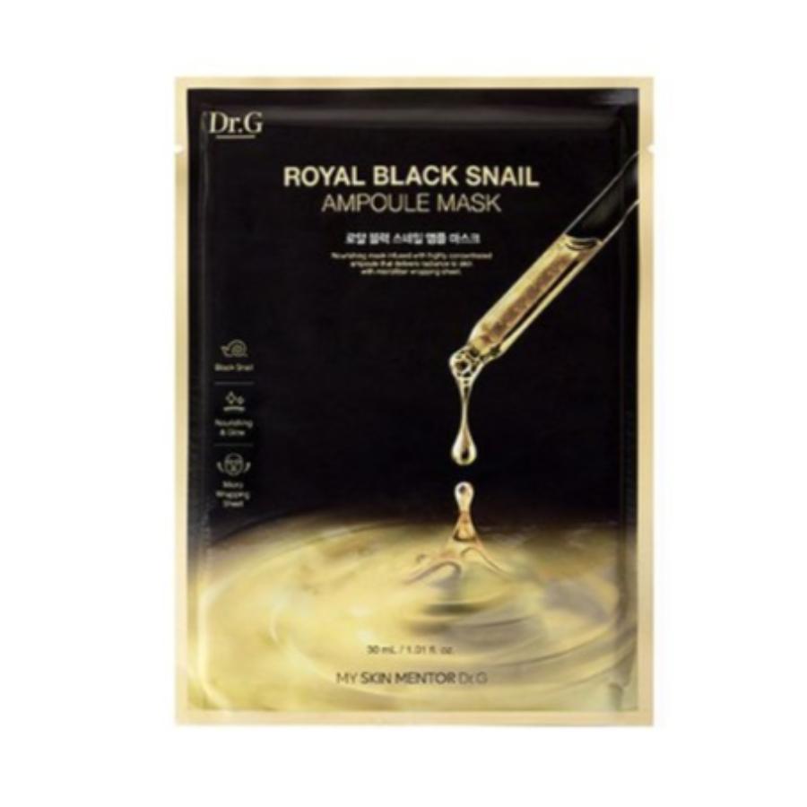 Dr.G _Royal Black Snail Ampoule Mask Sheet 30g_5P