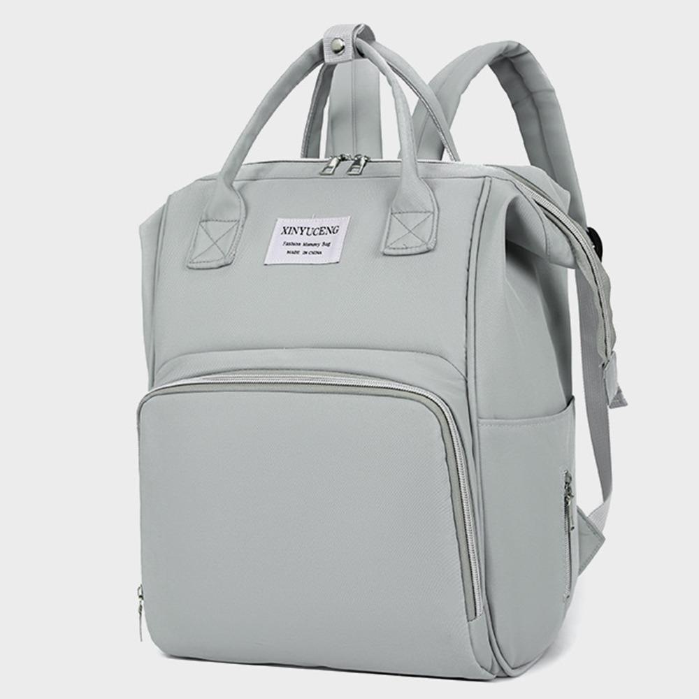 Multifunctional Mommy Backpack Large Capacity Mommy Shoulder Bag Cute Baby Diaper Bag  Baby