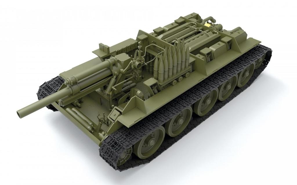 MiniArt Scale Soviet Late Model Full Interior Reproduction Plastic Model Kit MA35208 1/35 SU-122 (Interior Kit)