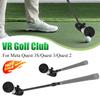 VR Golfschläger Golfschläger-Aufsatz 80 Grad Controller-Verlängerungen zur Controller-Verfolgung für Meta Quest 3S/Quest 3/Quest 2 Zubehör