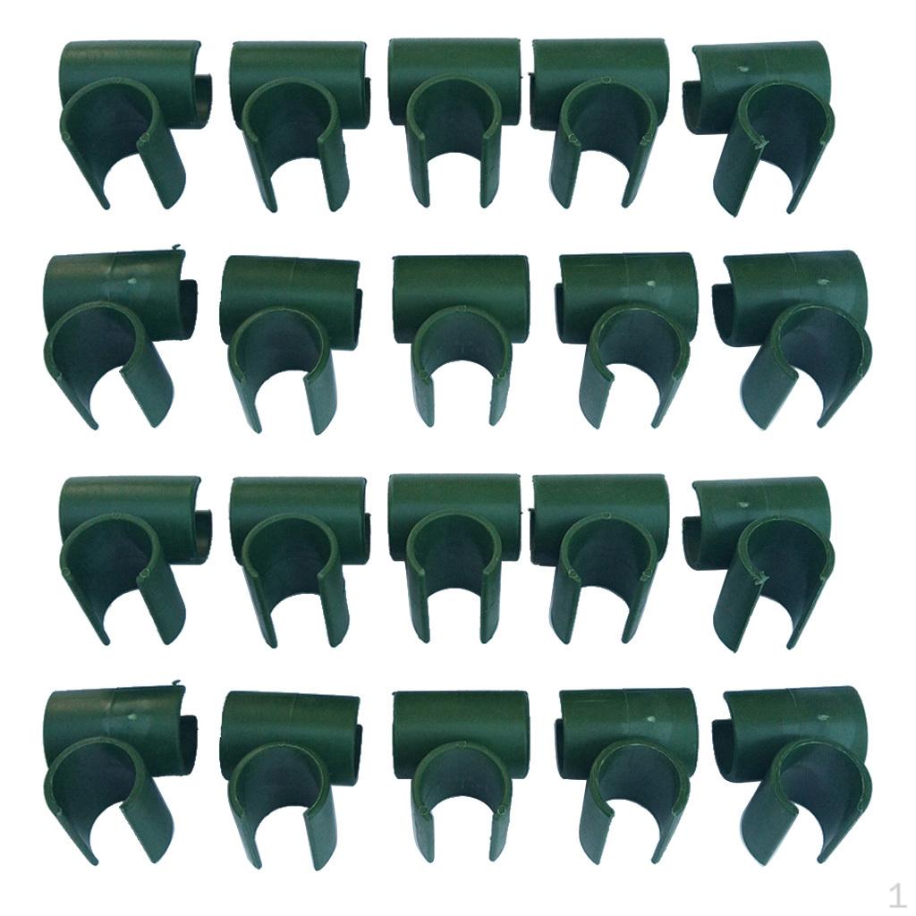 

20 шт. Регулируемые пластиковые соединители для растений, застежка для цветов и ротанга, 11 мм