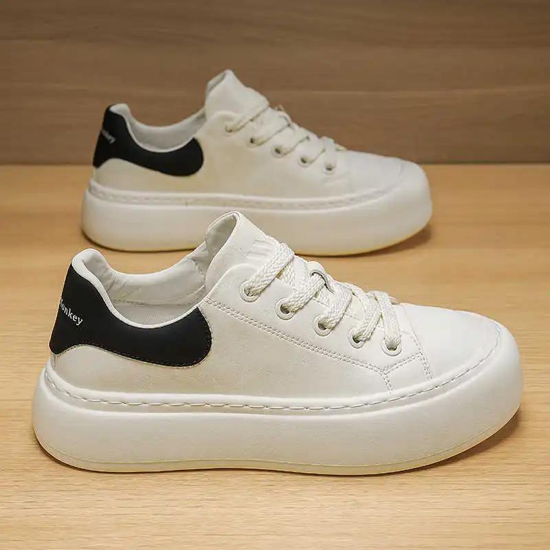 Fashion Flat-heeled Thick-heeled Men's Sapatenos Casual Demi-season Men's Shoes Man Fashion Sneakers Sports Shouse Supplies Mobile