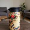316 Stainless Steel Large-Capacity Thermos Flask with Tea Steeping Chamber