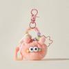 Fluffy Soot Ball Keychain Plush Toy Hanging Ornament for Car Keys Backpack Purse Cute Doll Accessory for Girls