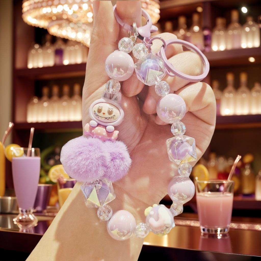 Color Dopamine Mobile Phone Chain DIY Handmade Beaded Blind Box Doll Chain Live Mobile Phone Chain Bag Chain Female
