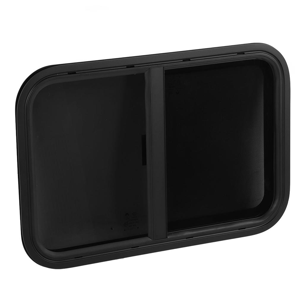 25.59x16.54in RV Windows Aluminium Alloy Rounded Sliding Windows Sealed Waterproof UV Resistant Slid