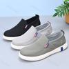 Fashion Men Canvas Loafers Summer 2025 Comfortable Walking Flats Man Non Slip Soft Moccasins Sneakers Breathable Lightweight Casual Shoe