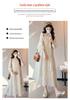 2026 Spring Fashionable Embroidered Korean-Style Sweet Maternity Long Dress