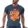 Autumn Fox Bloom Tshirt Unisex T Shirt Cotton 100 T Shirt Unisex Casual Unisex T Shirts For Unisex Casual Tshirt