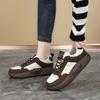 Fashion With Ties Lace-up Tenis Low Mary Jane Luxury Brand Sneakers Woman Brown Sports Shoes Sneacker Sneakersy Tines Basctt