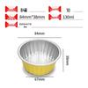 Disposable Gold Aluminum Foil Pans