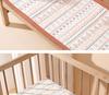 Soft & Nourishing Pure Cotton Gauze Summer Mat for Kids - Breathable, Washable Crib & Nap Mat