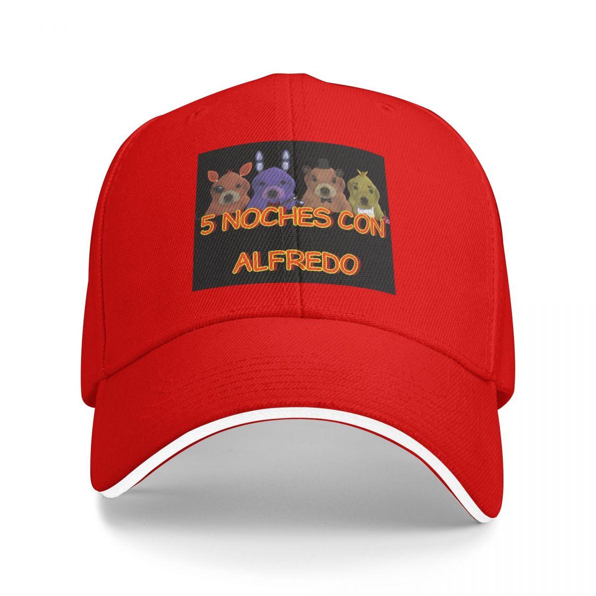 Unisex Baseball Hats 5 Noches Con Alfredo Outdoor Streetwear Summer Sports Baseball Caps Hip Hop Cap Casquette Hats One Size