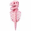 Plush Pet Costume for Halloween Party Dogs Cats Small Pets Glow in Dark 3D Skeleton Soft Fabric Adjustable Harness Costume Props