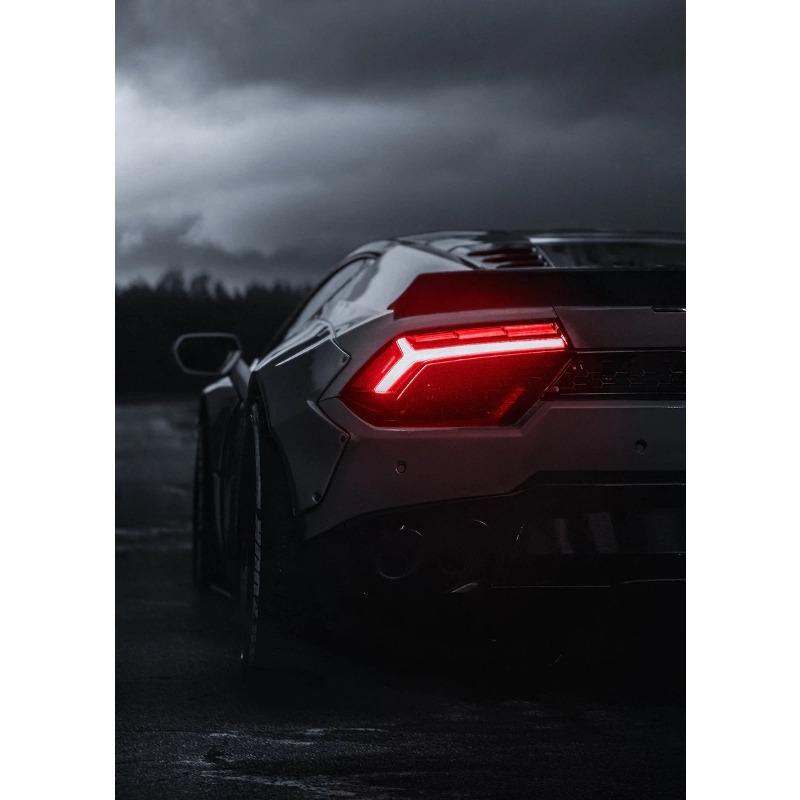 Cool Modern Car Series Photography Posters Pop Super Sports Cars Prints Canvas Painting Wall Art Pictures Home Living Room Decor