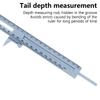 Double Scale Micrometer for Jewelry Diameter Thickness Measurement Vernier Caliper 0-150mm 0-180mm Measuring Tool