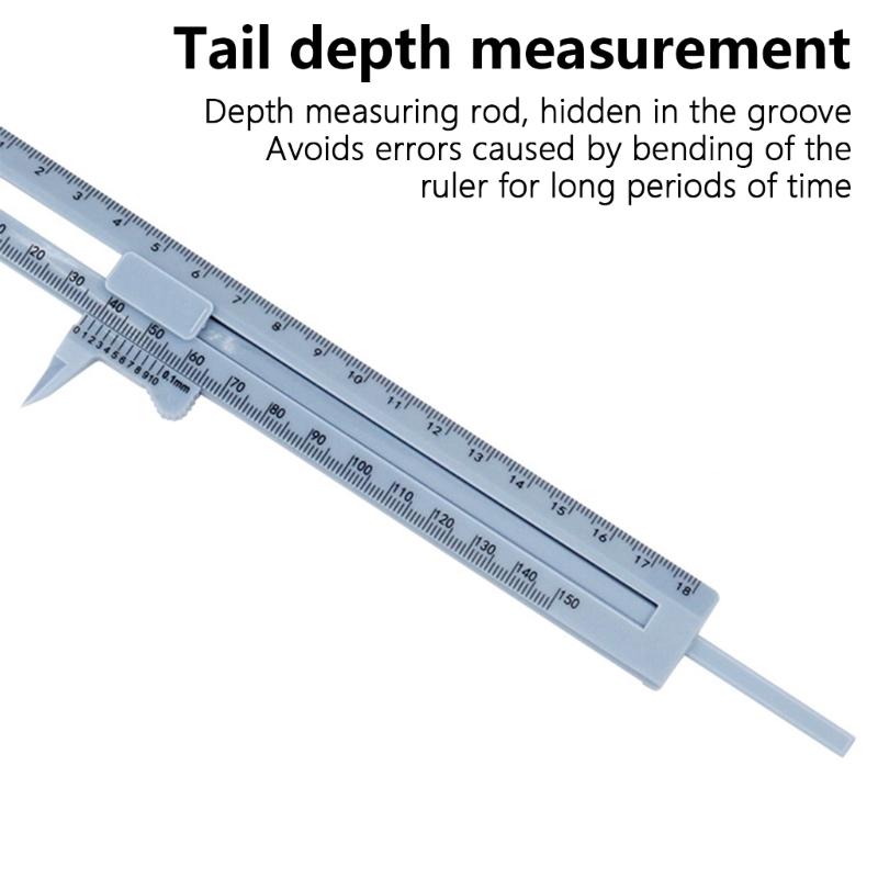 Double Scale Micrometer for Jewelry Diameter Thickness Measurement Vernier Caliper 0-150mm 0-180mm Measuring Tool