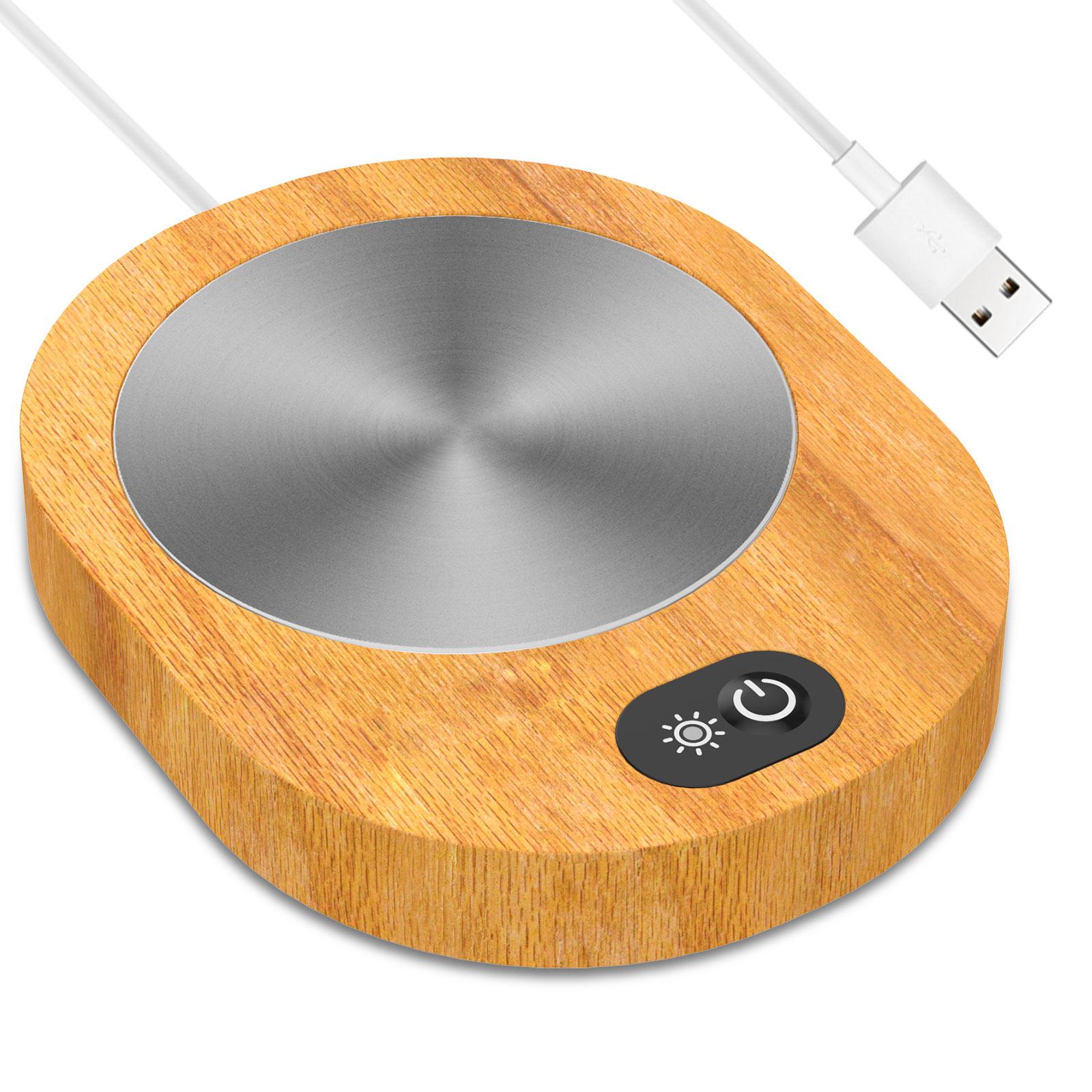 Электрический Подогреватель Чашки Кружки Подогреватель Кофейной Кружки Нагреватель Теплый Коврик Подставка с Постоянной Температурой Для Дома Офиса Рождественские Подарки