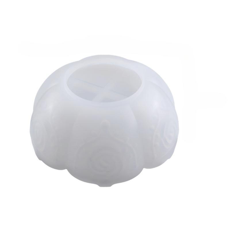 

1 шт. DIY Crystal Drop Клей Эпоксидная смола Роза Лотос Чаша для хранения Зеркало Силиконовая форма