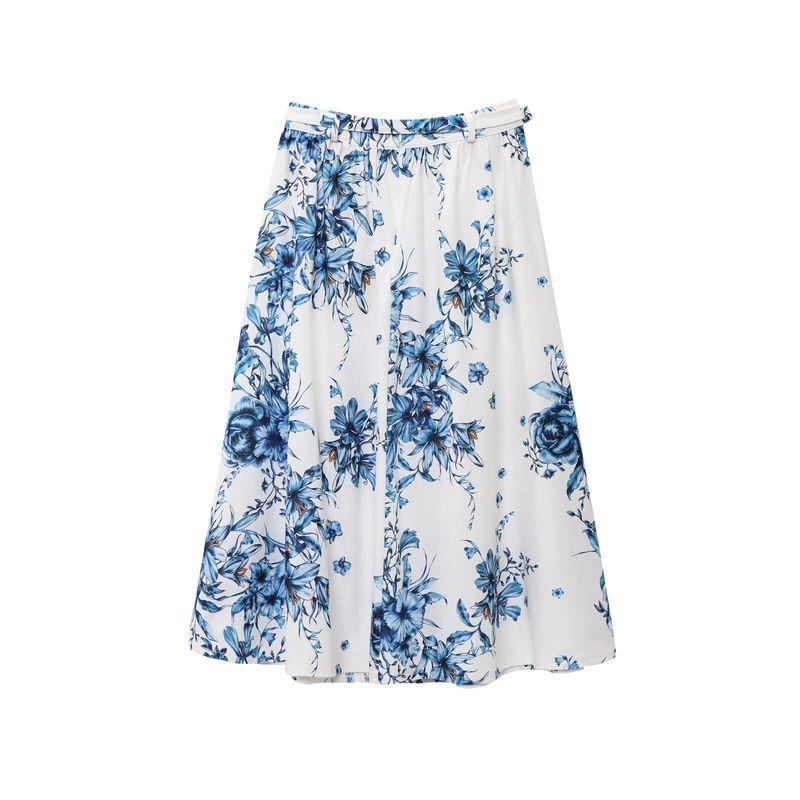 

Jnleaog Autumn New Women s Clothing Fashion Style Stylish Fashion Print Long Dress Suit 5039130 Skirt S