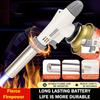 Manual Gas Welding Torch Head Portable Adjustable Nozzle High Heat Flame for BBQ Metalwork Soldering