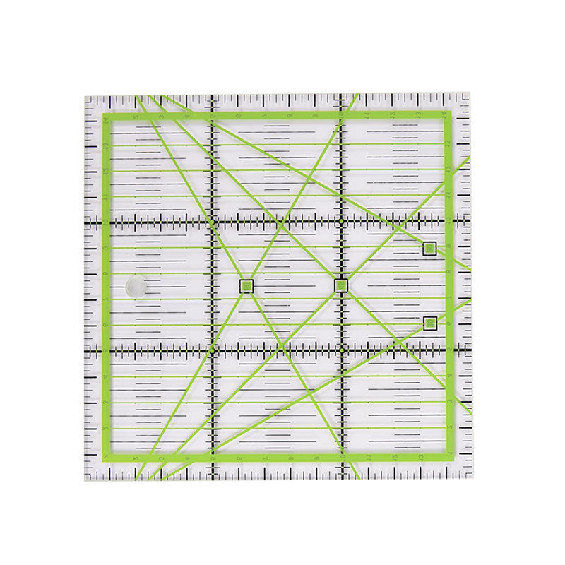 15*15Cm Transparent Quilting Sewing Patchwork Ruler Cutting Tool Tailor Diy