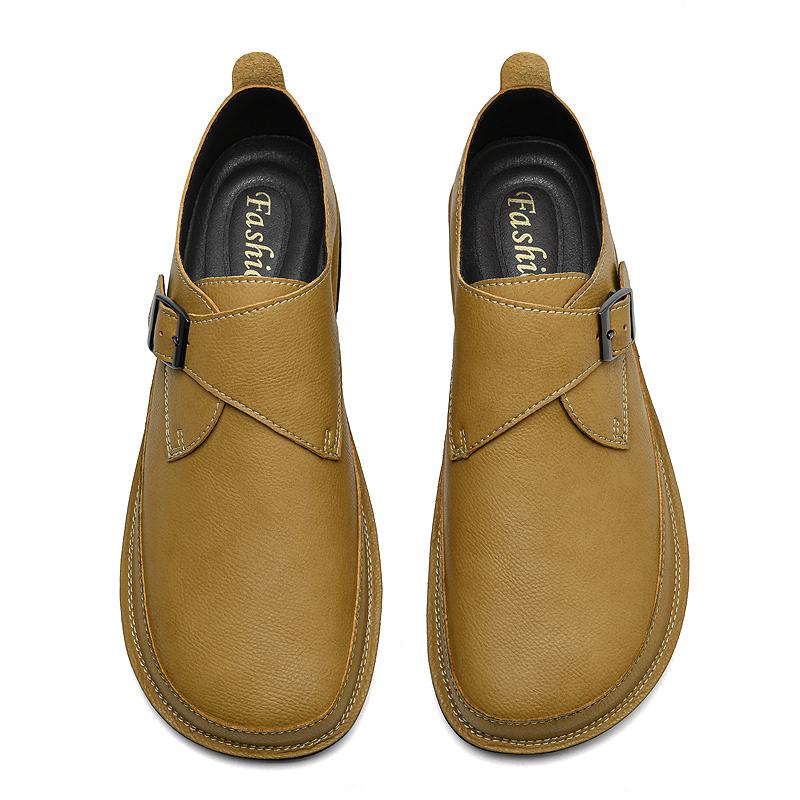 Fashion Handmade Mens Casual Shoes Light Youth Flats Breathable Outdoor Male Footwear New Arrival Men Stylish Loafers Slip On Boat Shoes