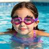 Children's Eyelashes Swimming Goggles Anti-Fog No Leak Swim Goggles Cute Eyeglass for Kids Girls Pool Accessories