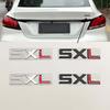 3D SXL Metal Zinc Alloy Badge Sticker Car Rear Trunk Emblem Decal