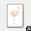 Scandinavian Decorative Living Room Unicorn Weird Lama Fluffy Fox Flamingo Kids Room Fresh Cartoon Art House Poster