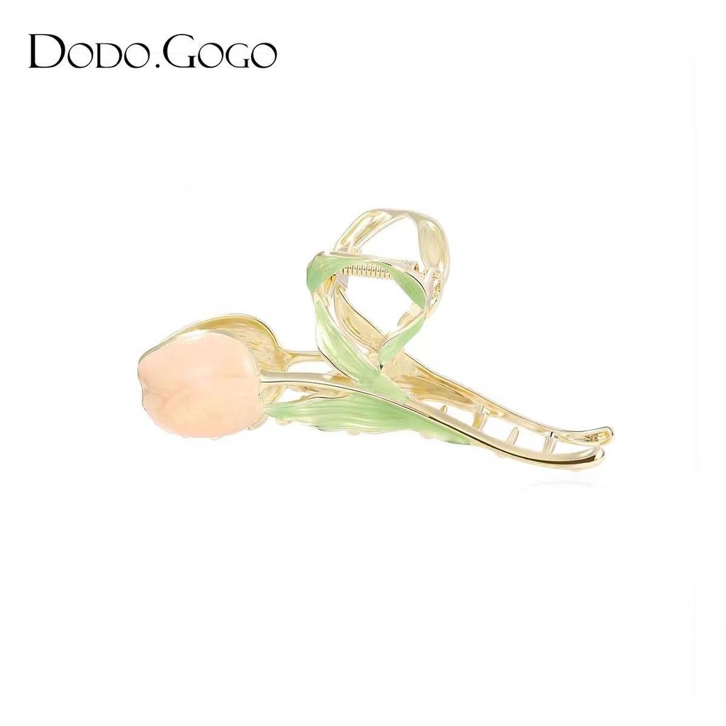 Premium Metal Shark Hair Clip for Women - Large Summer Headdress Hairpin, Unique Design