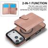 Magnetic Detachable Wallet Case for iPhone 17 Pro Max/17 Air, Compatible with Magnetic Card Slot Holder Flip Case for Men Women