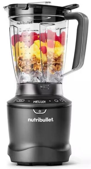 Nutribullet Nbf550dg Smartsense 1500 Combo Graphite Jug Blender
