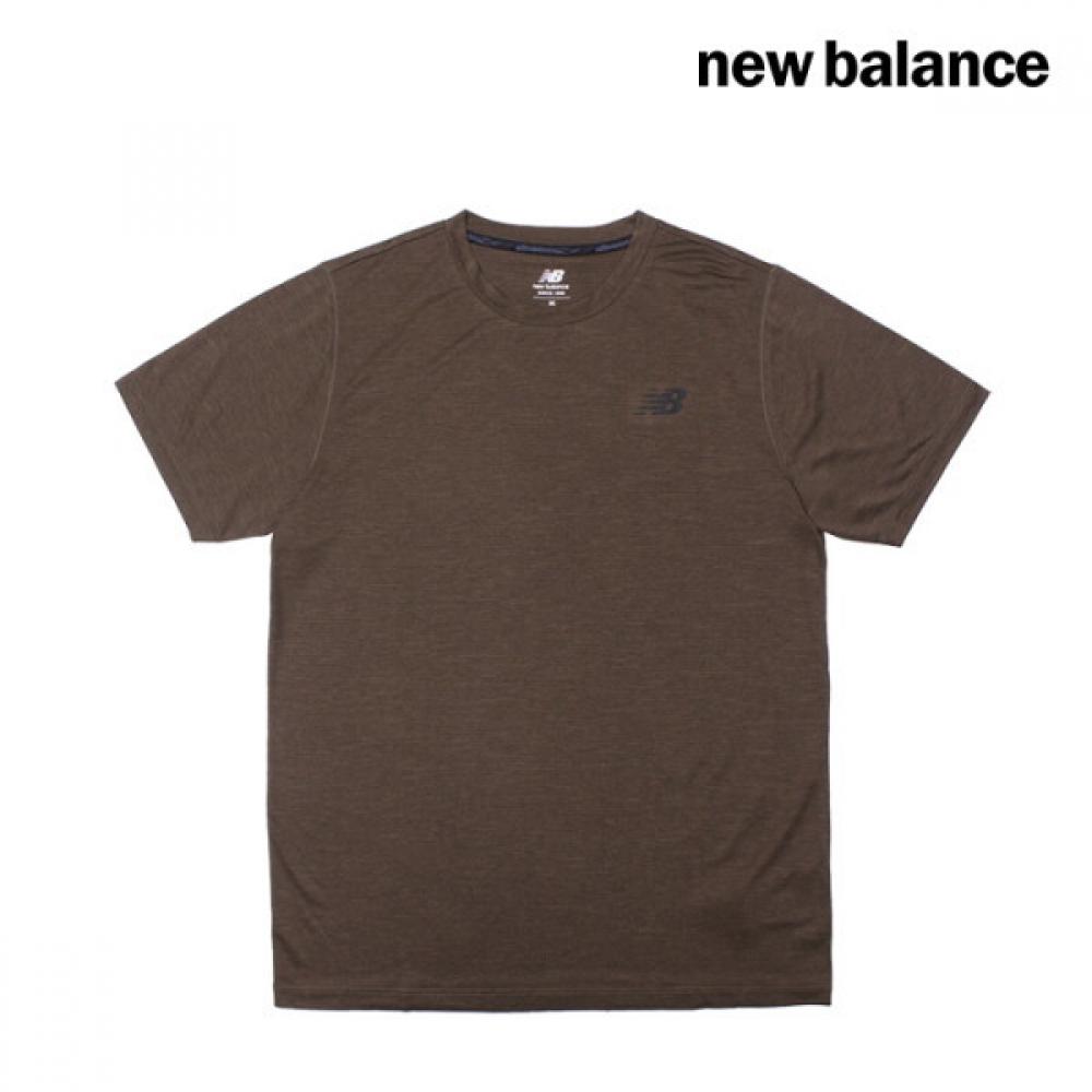 

New Balance Круглая футболка с коротким рукавом для бега M