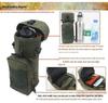 684 Kettle MOLLE Single Shoulder Travel Bag - Mountaineering, Cycling, Sports, and Waist Bag with External Sub Bag
