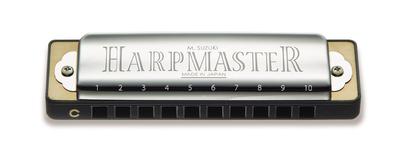 SUZUKI 10 skylučių armonikėlė HARP MASTER tonacija MR-200 D