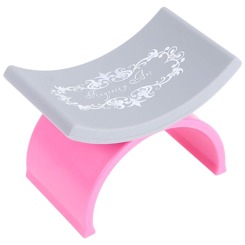 Beaupretty Подставка для руки для маникюра, Подушка-подлокотник для маникюра, Подушка U-образной формы, Профессиональная подушка-подставка для ногтей, Станция для стола, Инструмент для маникюра, Фиолетовый
