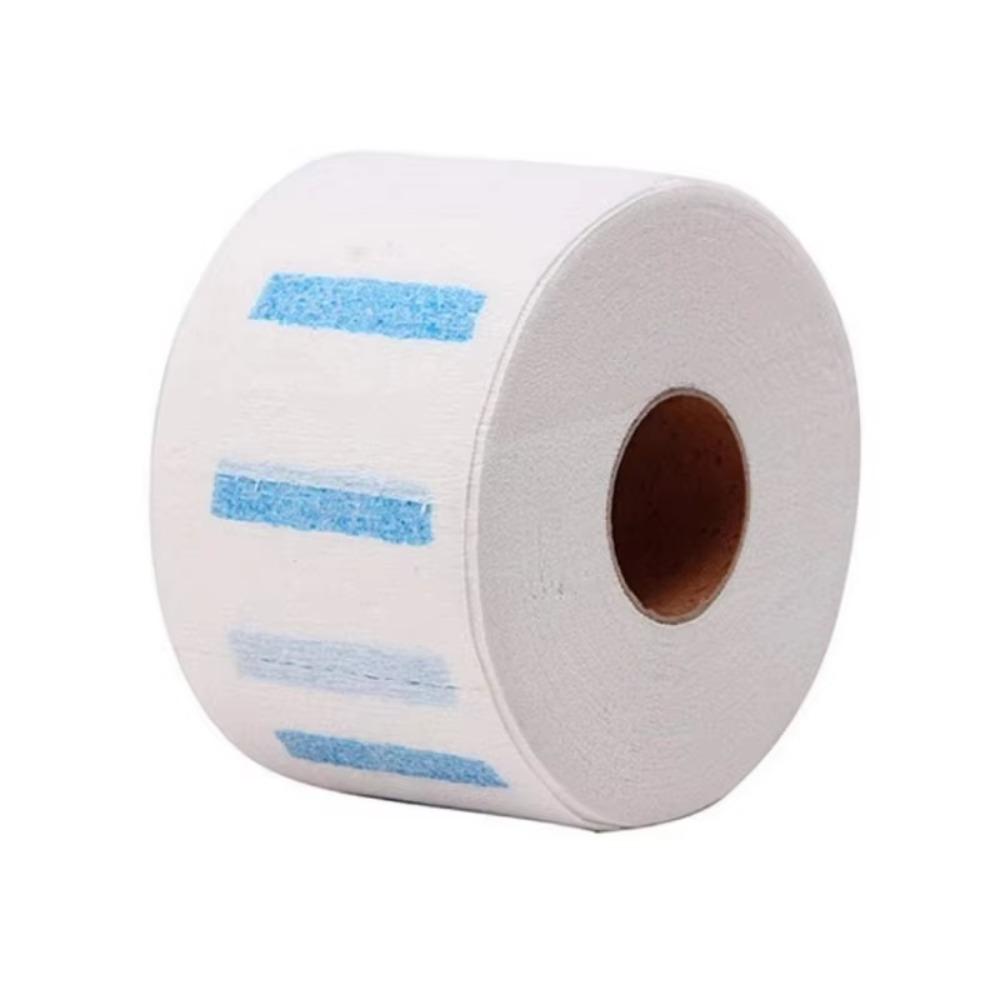 1/5Rolls Adjustable Haircut Collar Cover Disposable Haircut Scarf Paper Neck Paper  for Hair Salon