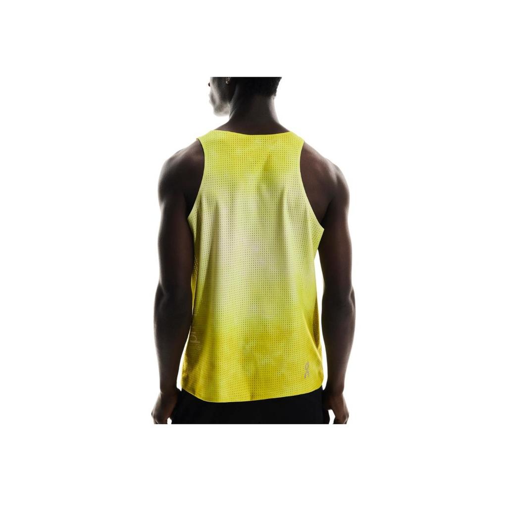 On Pace Tank CleanCloud Running Comfortable Simple Sleeveless Vest Men Tops Lime 1MF10022347