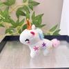 Unicorn Mini Adorable Plush Keychain Cute Pony Plush Toy Soft Short Accessory Fur